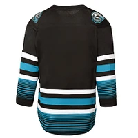 Youth Black San Jose Sharks Alternate Replica Jersey