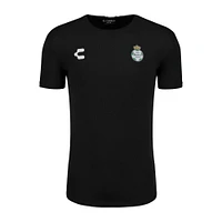 Men's Charly  Black Santos Laguna 2024/25 T-Shirt