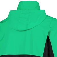 Men's Charly  Green Santos Laguna Outdoor Quarter-Zip Jacket