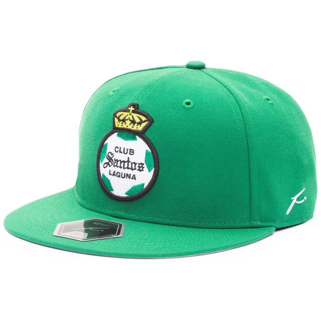 Casquette ajustée Fi Collection Santos Laguna Dawn verte pour hommes