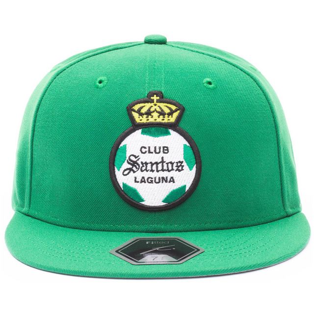 Casquette ajustée Fi Collection Santos Laguna Dawn verte pour hommes