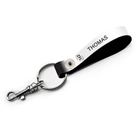  Saskatchewan Roughriders Personalized Leather Loop Keychain