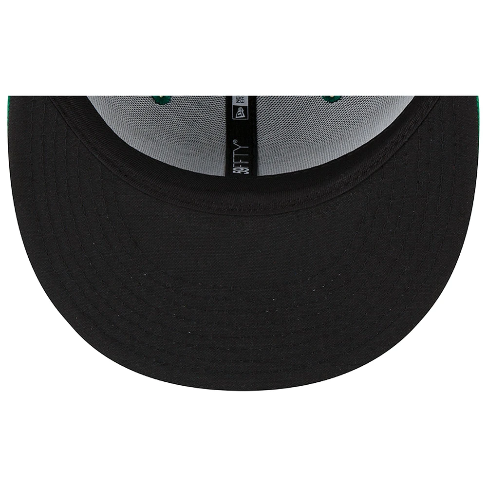 Men's New Era  Green Saskatchewan Roughriders Sideline 59FIFTY Fitted Hat