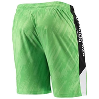 Men's FOCO Green Saskatchewan Rush Static Mesh Shorts