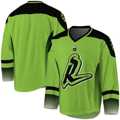 Maillot Saskatchewan Rush vert pour hommes - Sublima Replica Jersey