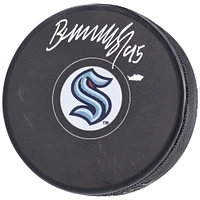 Andre Burakovsky Seattle Kraken Autographed Hockey Puck