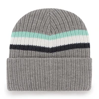 Men's '47 Charcoal Seattle Kraken Highline Cuffed Knit Hat