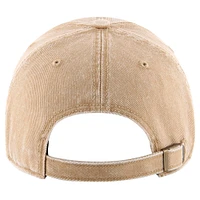 Men's '47 Khaki Seattle Kraken  Earldor Clean Up Adjustable Hat