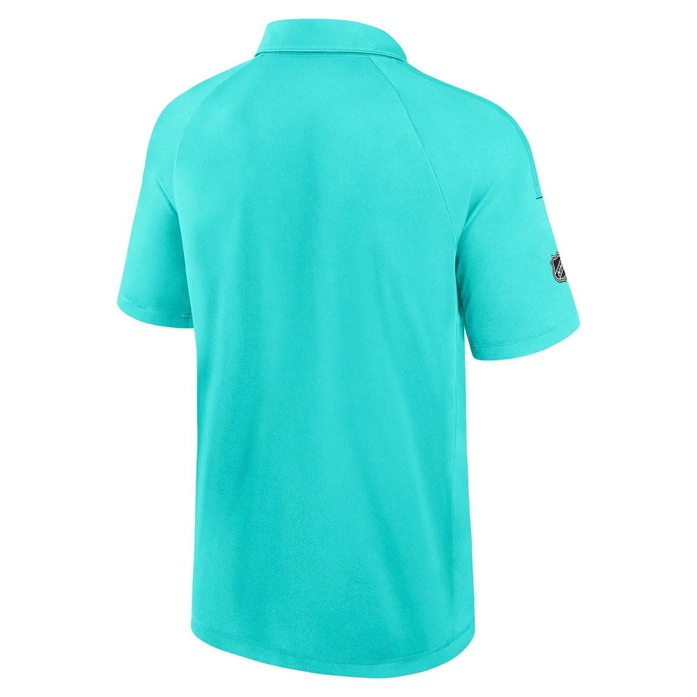 Men's Fanatics  Blue Seattle Kraken Authentic Pro Rink Polo
