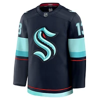 Men's Fanatics Brandon Tanev Deep Sea Blue Seattle Kraken Home Premium Jersey