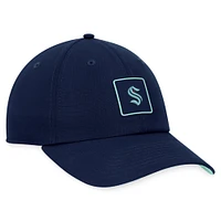 Men's Fanatics  Deep Sea Blue Seattle Kraken Authentic Pro Adjustable Performance Hat