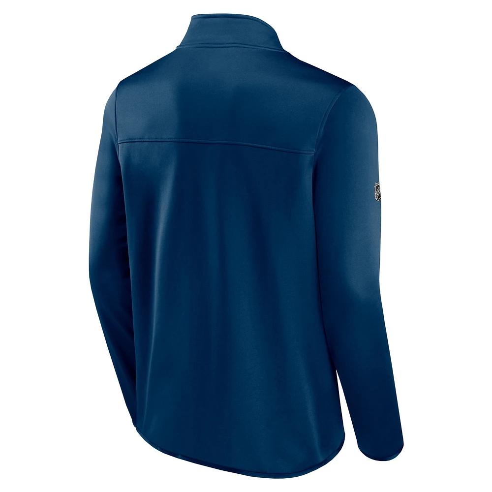 Men's Fanatics  Deep Sea Blue Seattle Kraken Authentic Pro Full-Zip Jacket