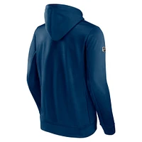 Men's Fanatics  Deep Sea Blue Seattle Kraken Authentic Pro Pullover Hoodie