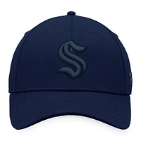 Men's Fanatics Deep Sea Blue Seattle Kraken Authentic Pro Road Snapback Hat