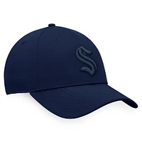Men's Fanatics Deep Sea Blue Seattle Kraken Authentic Pro Road Snapback Hat