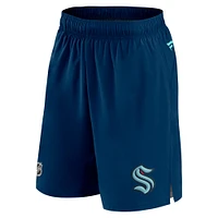 Men's Fanatics Deep Sea Blue Seattle Kraken Authentic Pro Tech - Shorts