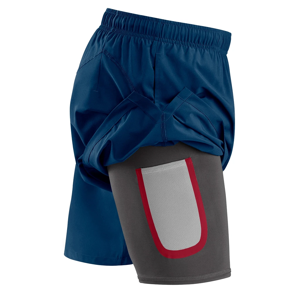 Men's Fanatics Deep Sea Blue Seattle Kraken Authentic Pro Tech - Shorts