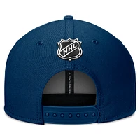 Men's Fanatics Deep Sea Blue Seattle Kraken Authentic Pro Training Camp Snapback Hat