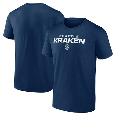 T-shirt Fanatics Deep Sea Seattle Kraken Barnburner pour hommes
