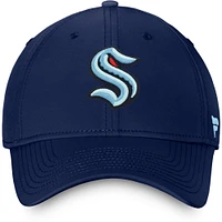 Men's Fanatics Deep Sea Blue Seattle Kraken Core Primary Logo Flex - Hat
