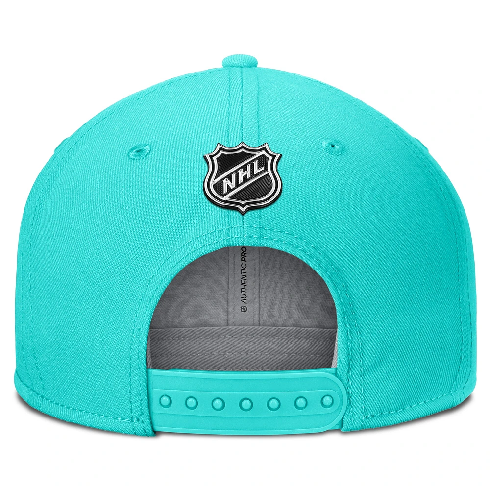 Men's Fanatics Light Blue Seattle Kraken Rink 7 Snapback Hat