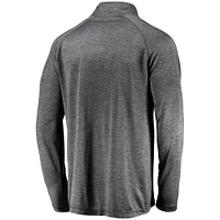 Veste à enfiler zippée quart de tour avec logo principal synthétique Seattle Kraken pour homme, gris