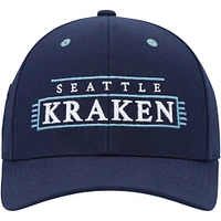 Men's Mitchell & Ness Deep Sea Blue Seattle Kraken LOFI Pro Snapback Hat