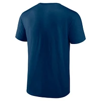 Men's Navy Seattle Kraken Coordinate T-Shirt