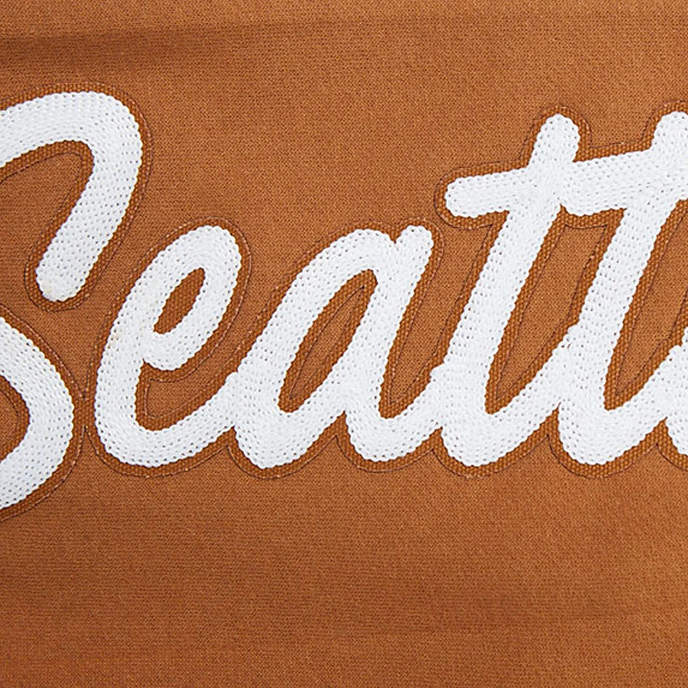 Men's Pro Standard  Brown Seattle Kraken Paint the City Pullover Sweatshirt