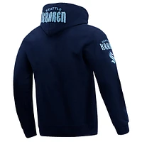 Men's Pro Standard Deep Sea Blue Seattle Kraken Classic Pullover Hoodie