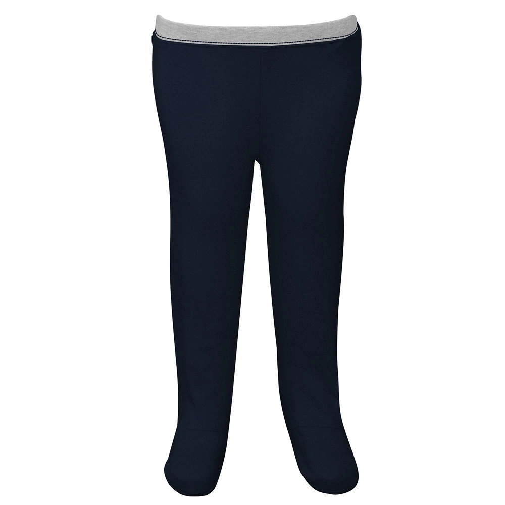 Newborn & Infant White/Deep Sea Blue Seattle Kraken Dream Team Hat Pants Bodysuit Set