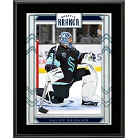 Philipp Grubauer Seattle Kraken 10.5" x 13" Sublimated Player Plaque