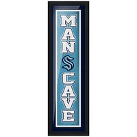 Seattle Kraken - 6'' x 22'' Team Man Cave Framed Artwork