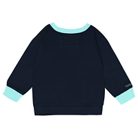 Toddler Mitchell & Ness Seattle Kraken Two-Piece Oversized Block Buster Fleece Sweatshirt Pants Set
Set