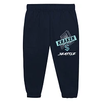 Toddler Mitchell & Ness Seattle Kraken Two-Piece Oversized Block Buster Fleece Sweatshirt Pants Set
Set