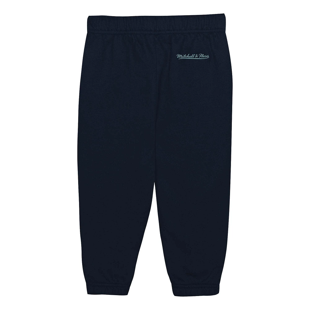 Toddler Mitchell & Ness Seattle Kraken Two-Piece Oversized Block Buster Fleece Sweatshirt Pants Set
Set
