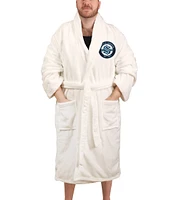 Unisex White Seattle Kraken Robe