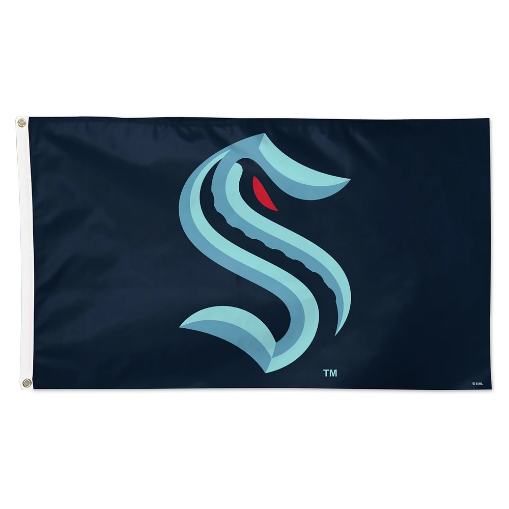 WinCraft Seattle Kraken 3' x 5' Primary Logo Single-Sided Flag