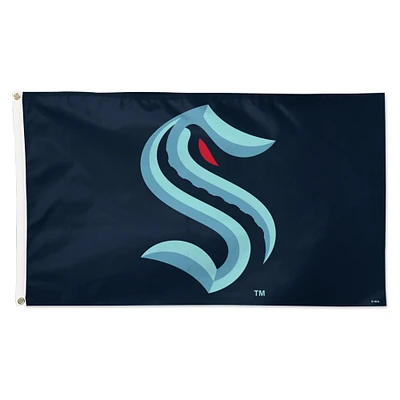 WinCraft Seattle Kraken 3' x 5' Primary Logo Single-Sided Flag