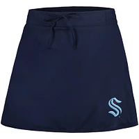 Women's Columbia Deep Sea Blue Seattle Kraken Lakewood Pines Omni-Wick Skort