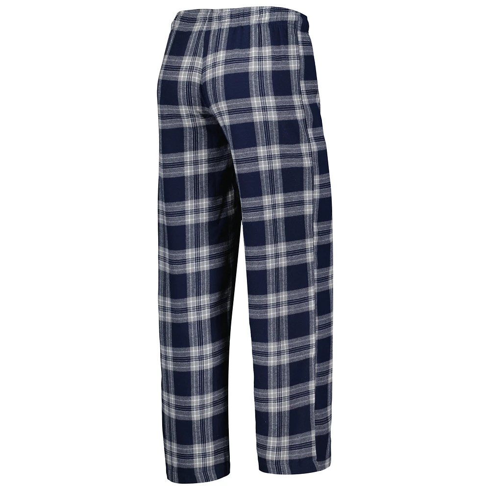 Women's Concepts Sport Deep Sea Blue/Gray Seattle Kraken Badge T-Shirt & Pants Sleep Set