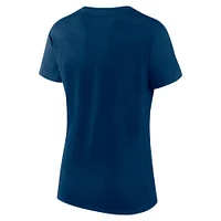Women's  Deep Sea Blue Seattle Kraken Unrivaled T-Shirt