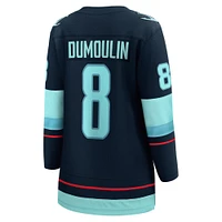 Women's Fanatics Brian Dumoulin Deep Sea Blue Seattle Kraken Home Breakaway Player Jersey