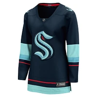 Women's Fanatics Navy Seattle Kraken Home Breakaway Jersey