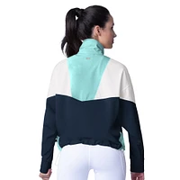 Women's MSX by Michael Strahan  Deep Sea Blue/Light Blue Seattle Kraken Tessa Full-Zip Jacket