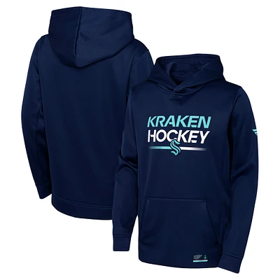 Youth Navy Deep Sea Blue Authentic Pro Pullover Hoodie