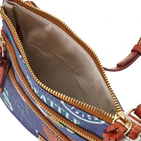 Dooney & Bourke Seattle Mariners Game Day Triple Zip Crossbody Purse