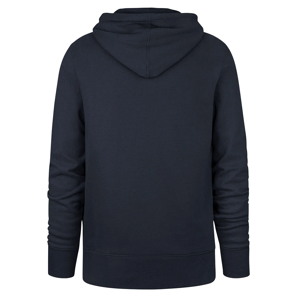 Men's '47 Navy Seattle Mariners Base Slide Headline Pullover Hoodie