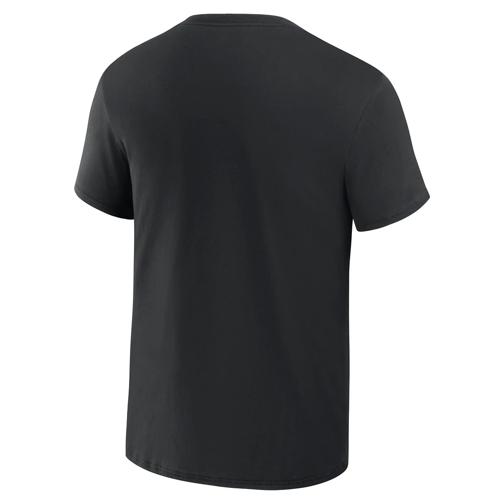 Men's Darius Rucker Collection by Fanatics  Black Seattle Mariners Beach Splatter T-Shirt