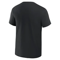 Men's Darius Rucker Collection by Fanatics  Black Seattle Mariners Beach Splatter T-Shirt
